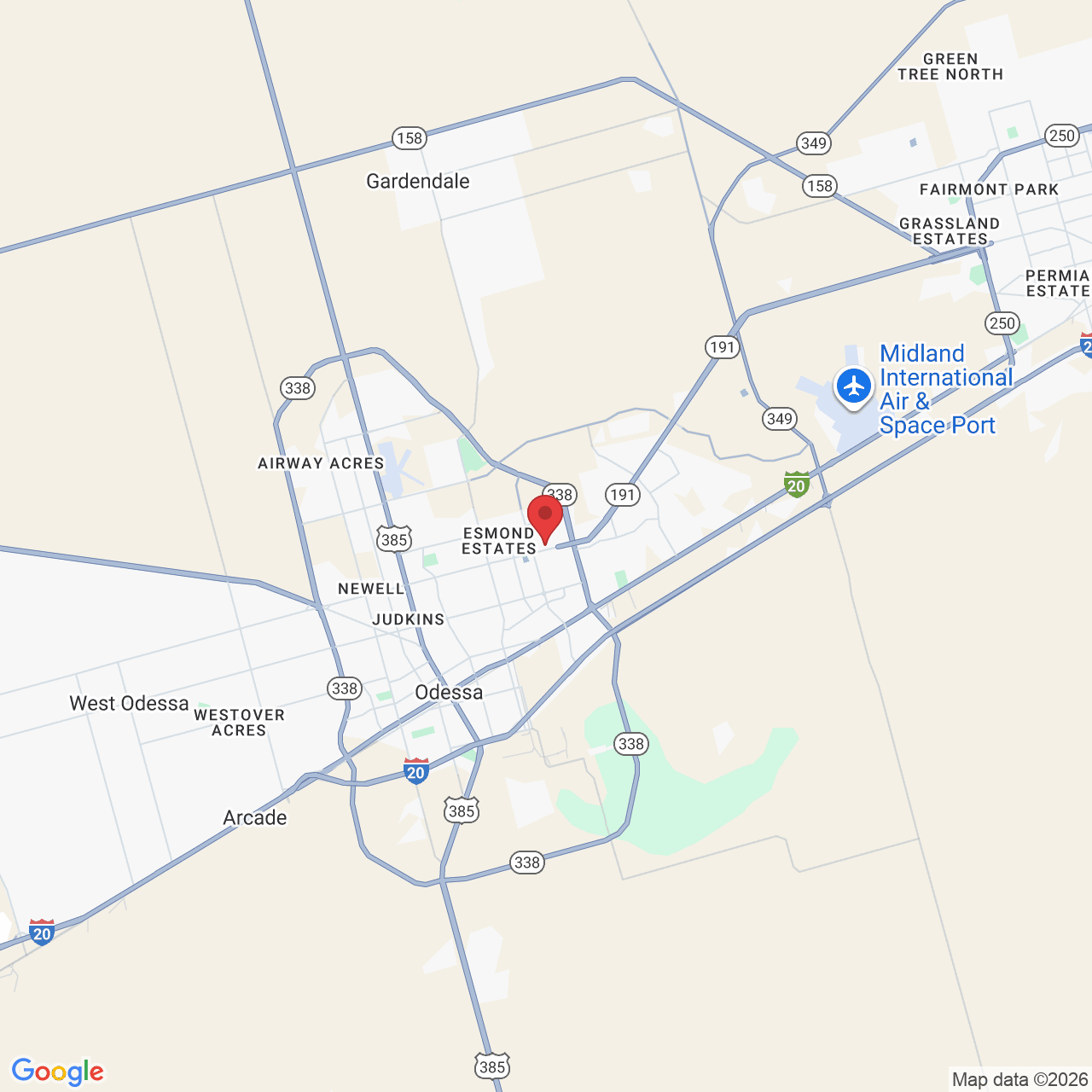 5161 E 42nd St, Odessa, TX 79762, USA