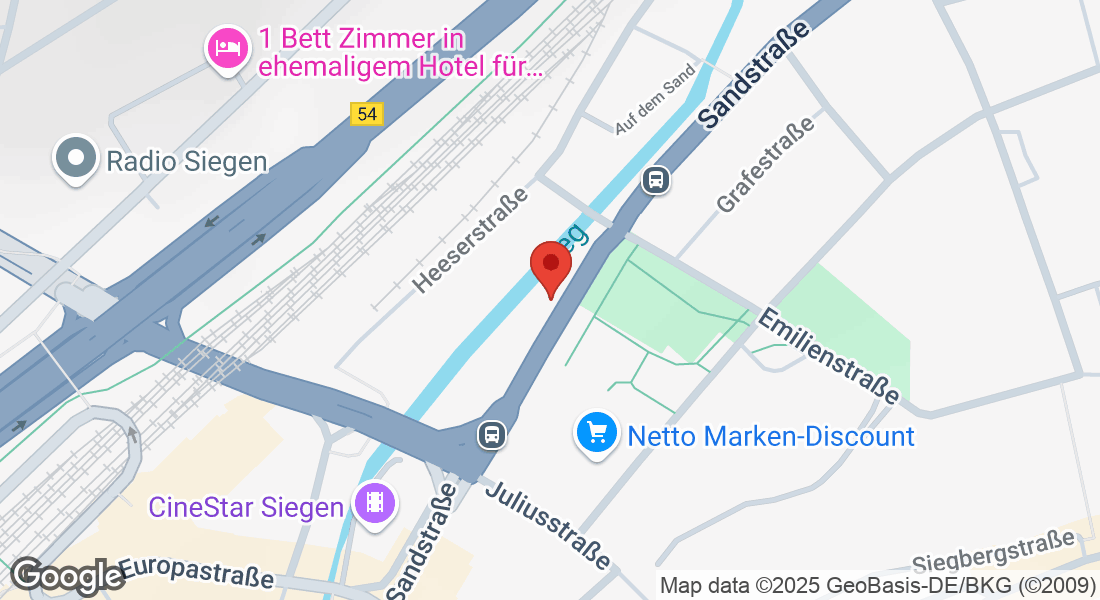Sandstraße 57, 57072 Siegen, Deutschland