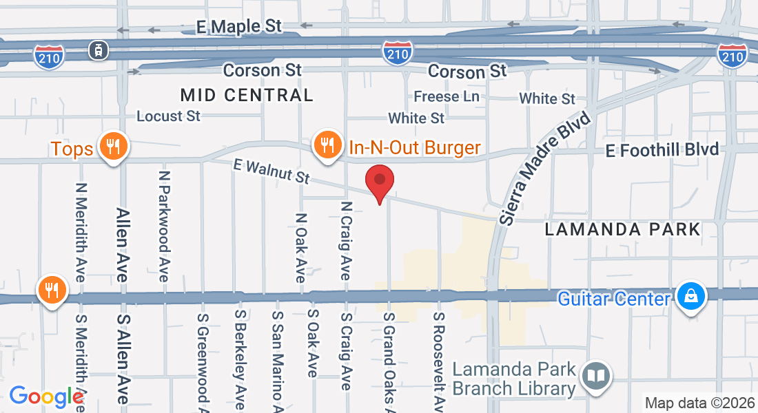 2180 E Walnut St suite a, Pasadena, CA 91107, USA