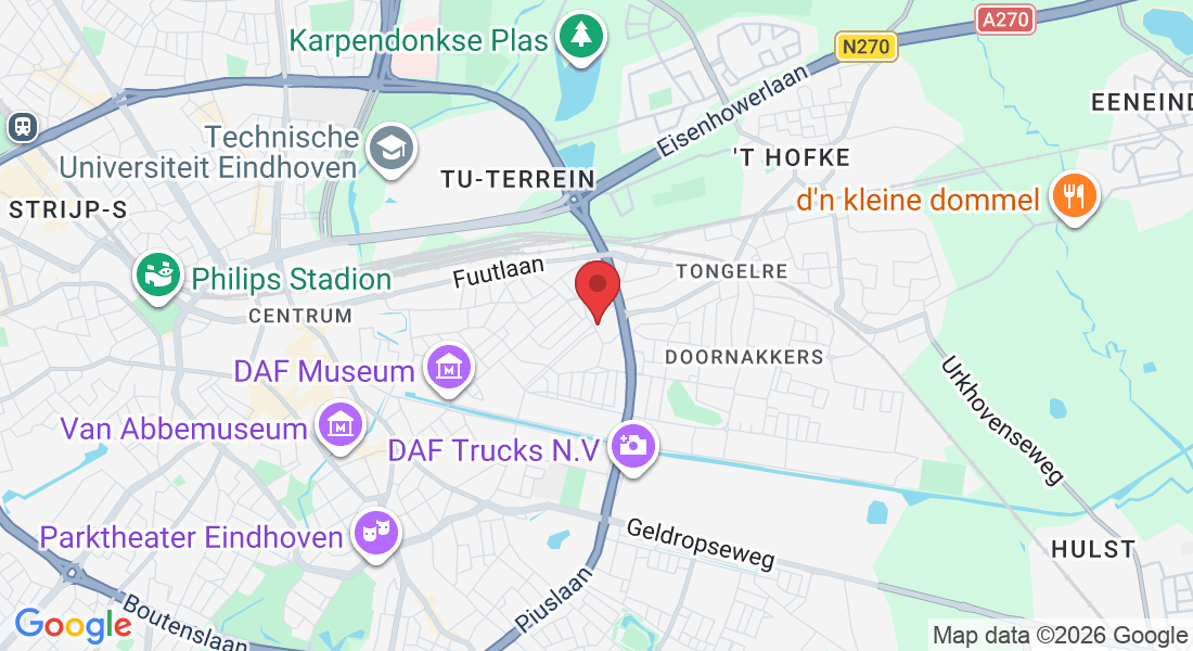 Klein Tongelreplein 7, 5613 KK Eindhoven, Netherlands