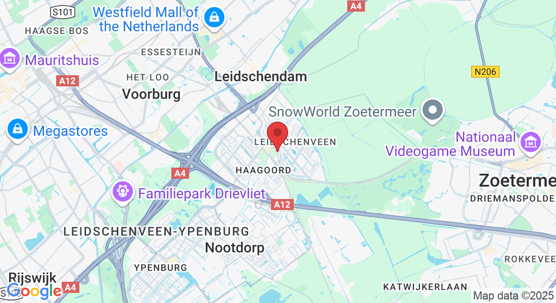Zoetermeerse Rijweg, Den Haag, Nederland