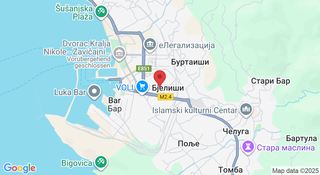 Bjeliši, Montenegro