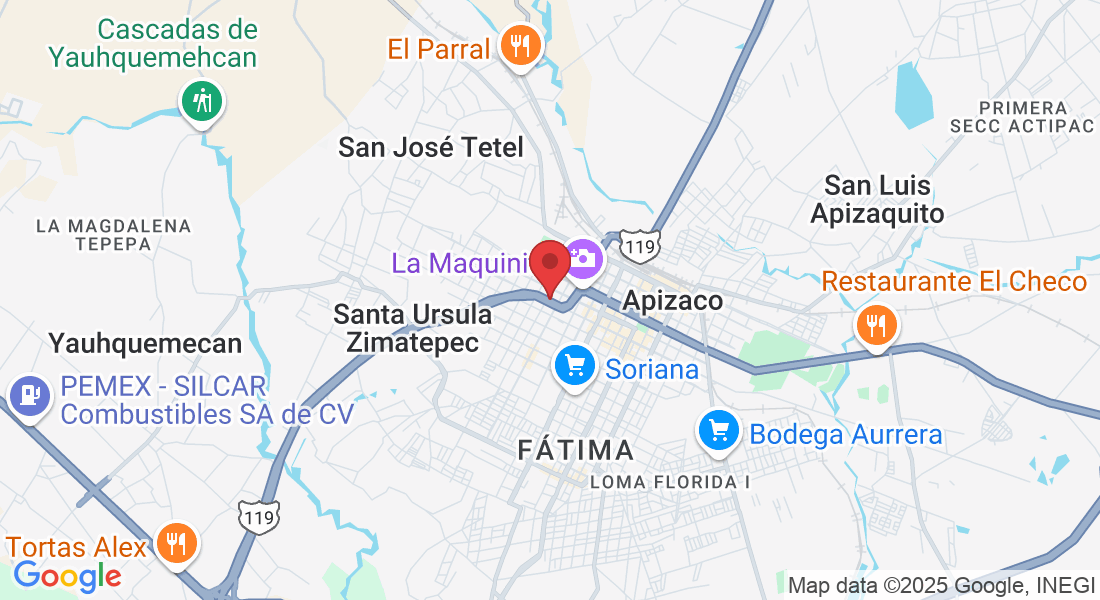 Blvd. Francisco I. Madero 1304, San Miguel, 90339 Cdad. de Apizaco, Tlax., México