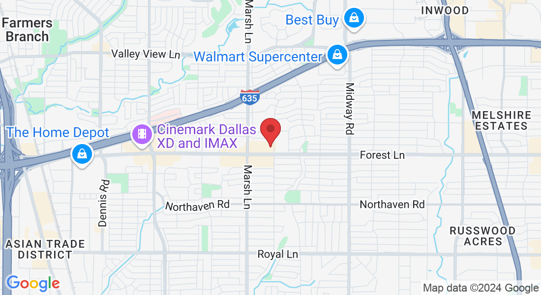 3767 Forest Ln Suite 122, Dallas, TX 75244, USA