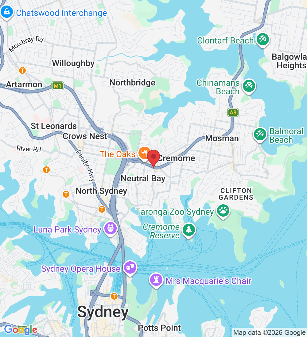 level 1/155-159 Military Rd, Neutral Bay NSW 2089, Australia