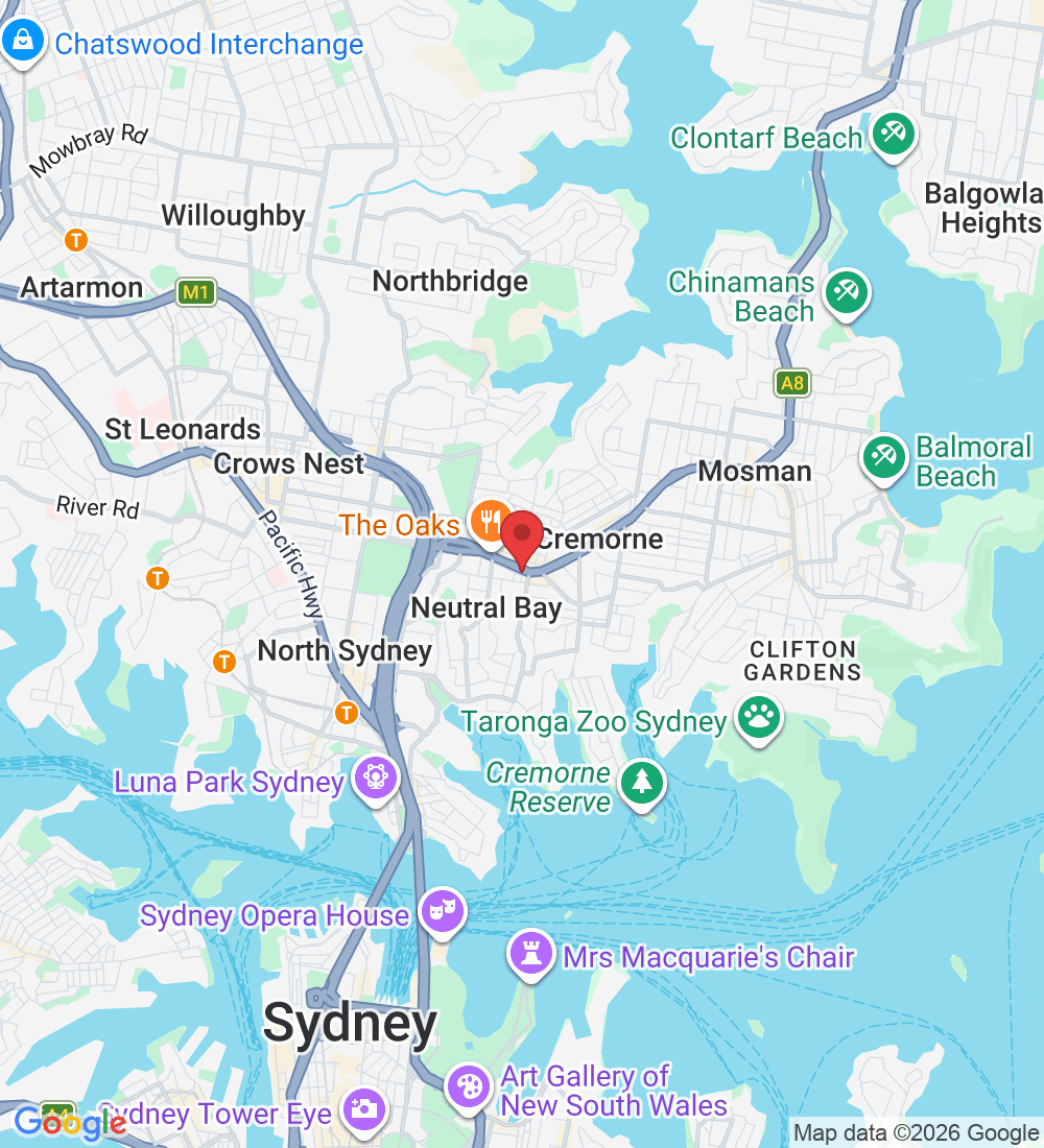 level 1/155-159 Military Rd, Neutral Bay NSW 2089, Australia