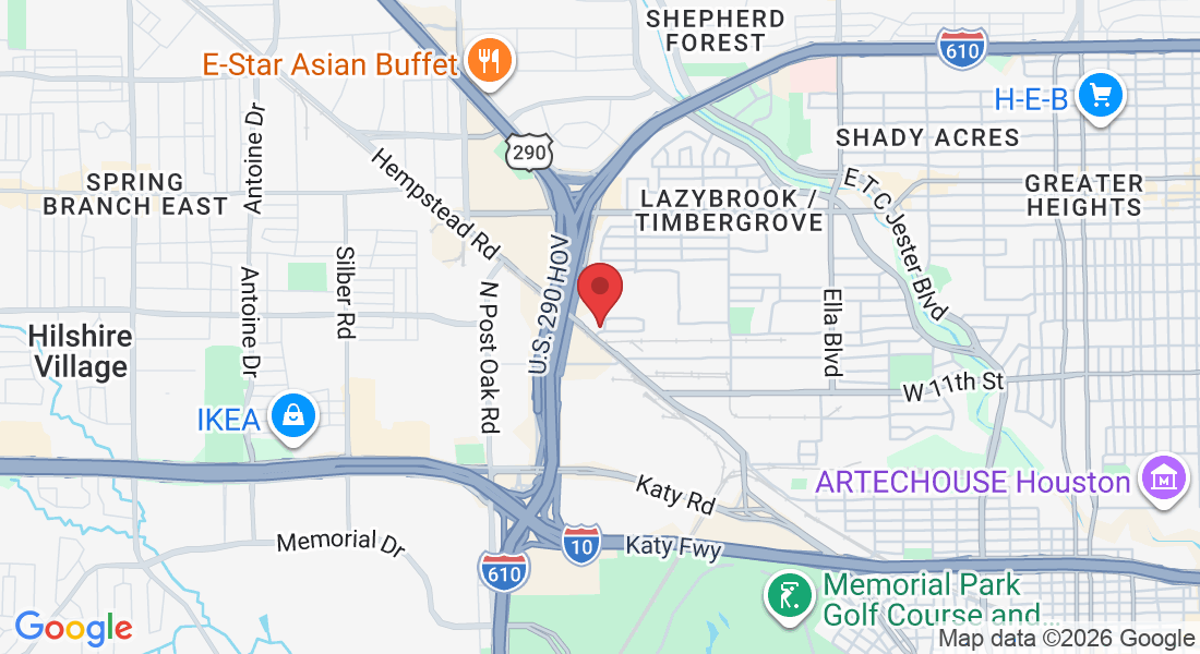 9000 Hempstead Rd Suite 130, Houston, TX 77008, USA