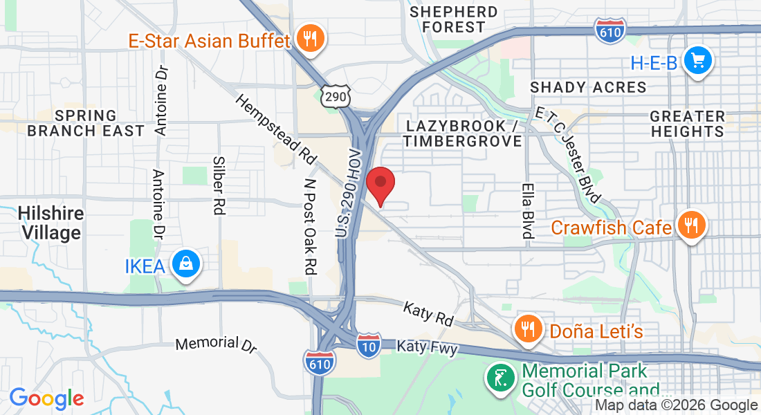 9000 Hempstead Rd Suite 130, Houston, TX 77008, USA