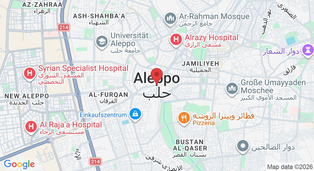 Aleppo, Syrien