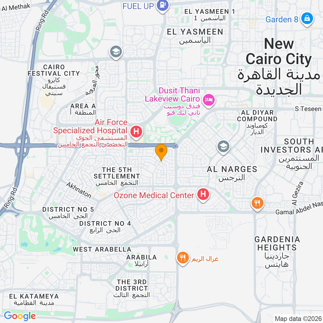 رقم 26، New Cairo 1, Cairo Governorate 4723421, Egypt