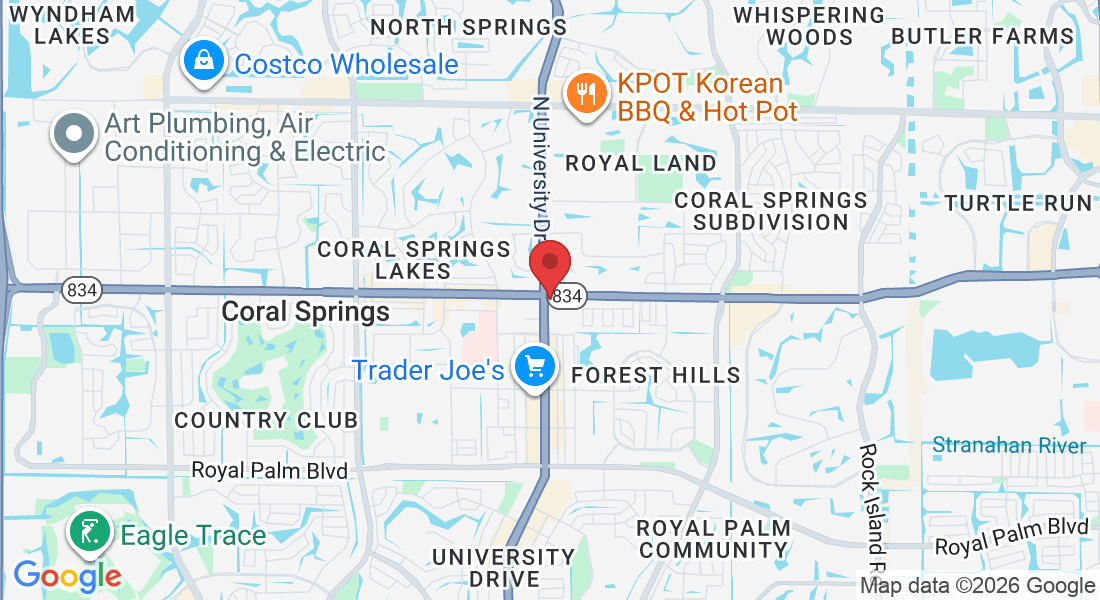 3301 N University Dr, Coral Springs, FL 33071, USA