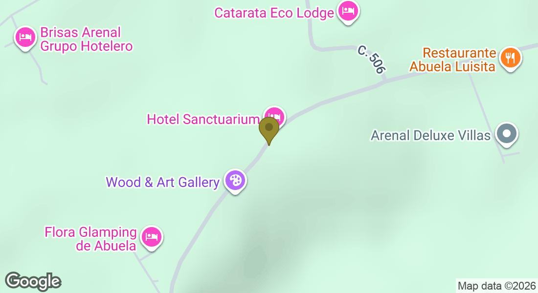 sanctuariumcr@gmail.com, Provincia de Alajuela, La Fortuna, 21007, Costa Rica