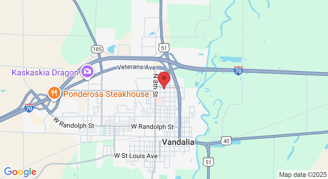 1121 N 6th St, Vandalia, IL 62471, USA