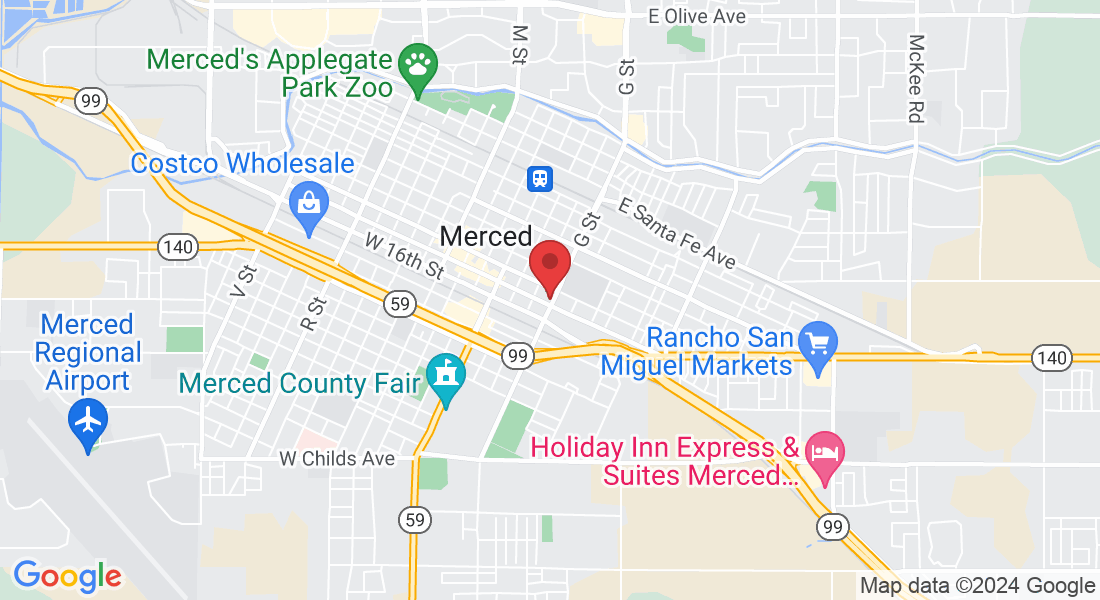 1 W Main St, Merced, CA 95340, USA