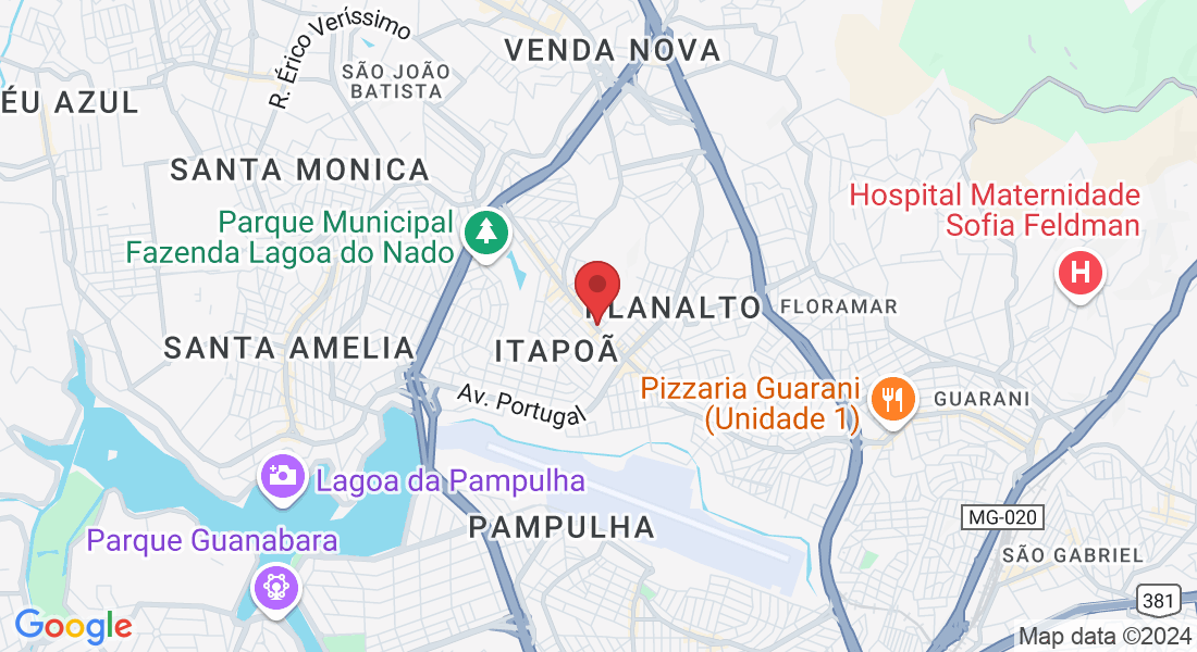 Av. Dr. Cristiano Guimarães, 2005 - Planalto, Belo Horizonte - MG, 31720-300, Brasil