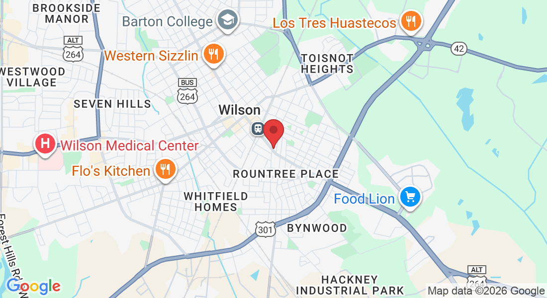 603 Nash St SE, Wilson, NC 27893, USA