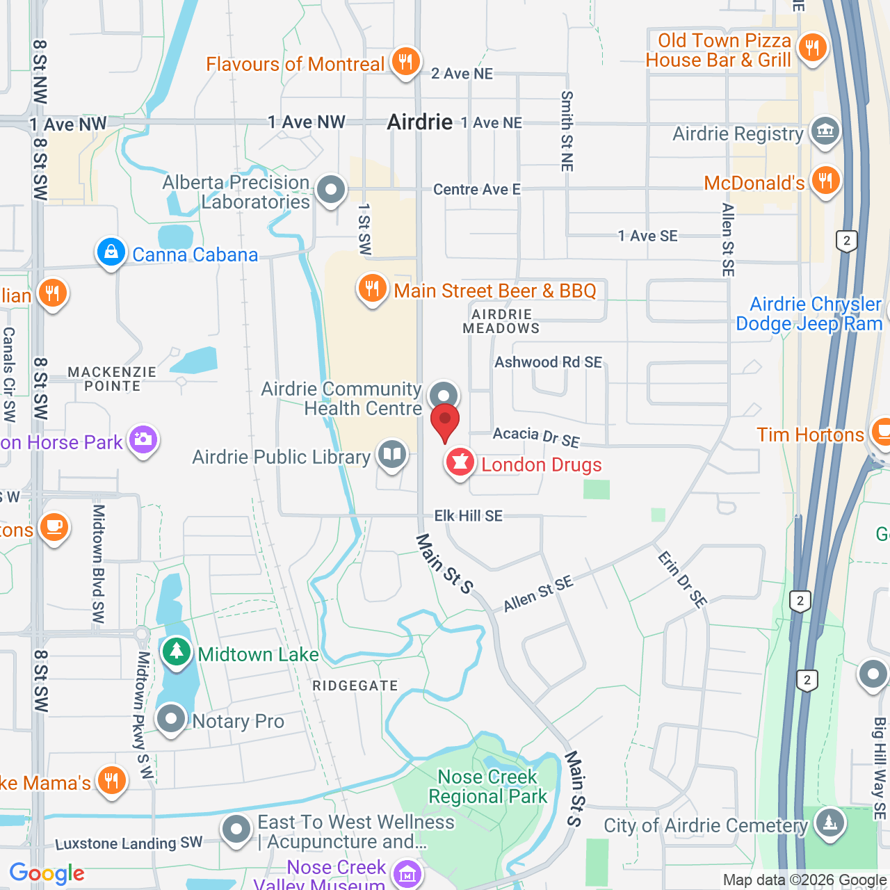 704 Main St SE #2, Airdrie, AB T4B 3M1, Canada