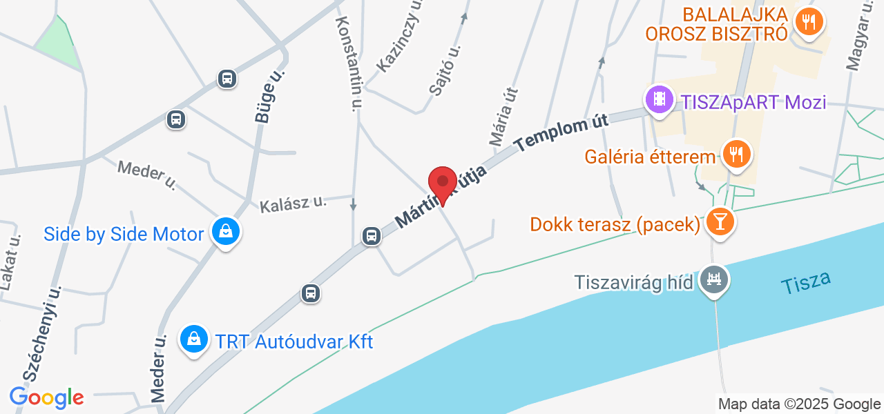 Szolnok, Mártírok útja 6, 5000 Magyarország