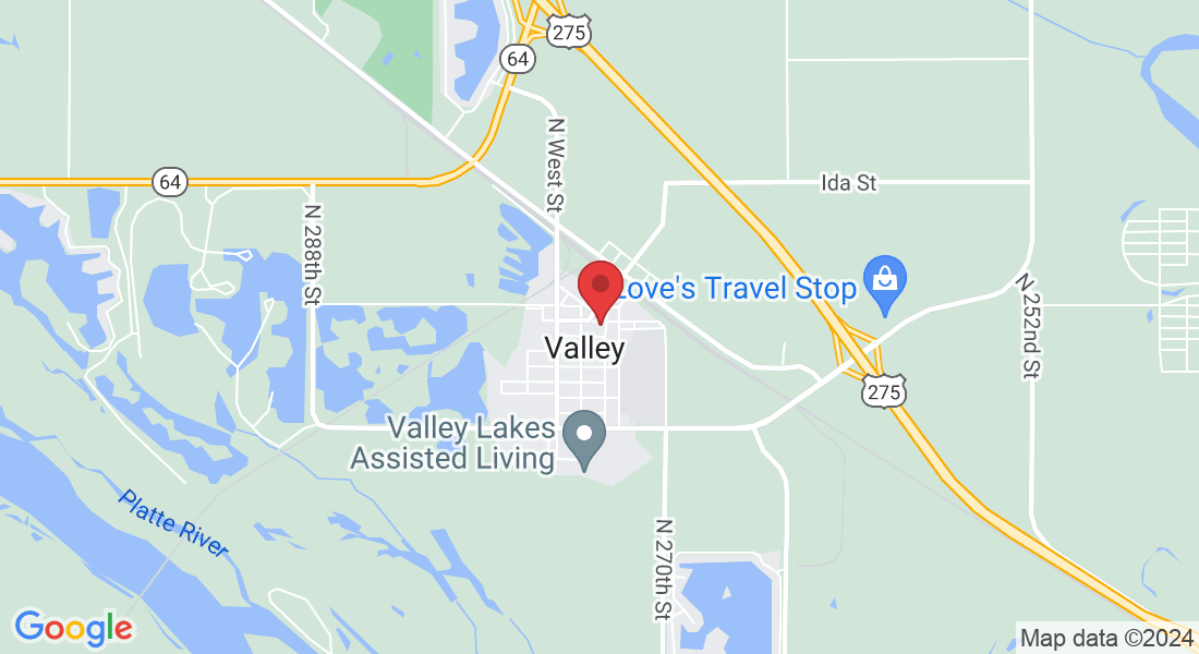 123 E Gardiner St, Valley, NE 68064, USA