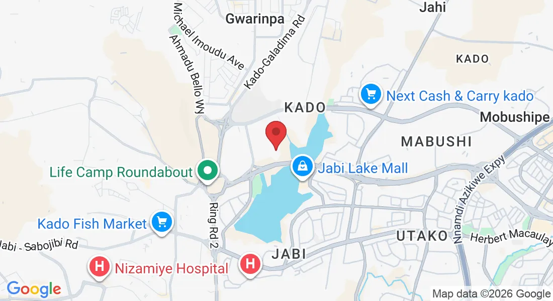 3CJC+J89, Kado, Abuja 900108, Federal Capital Territory, Nigeria