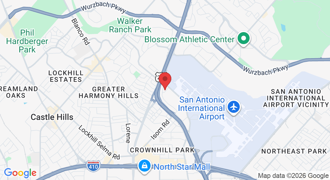 10823 Vandale St ste 101, San Antonio, TX 78216, USA