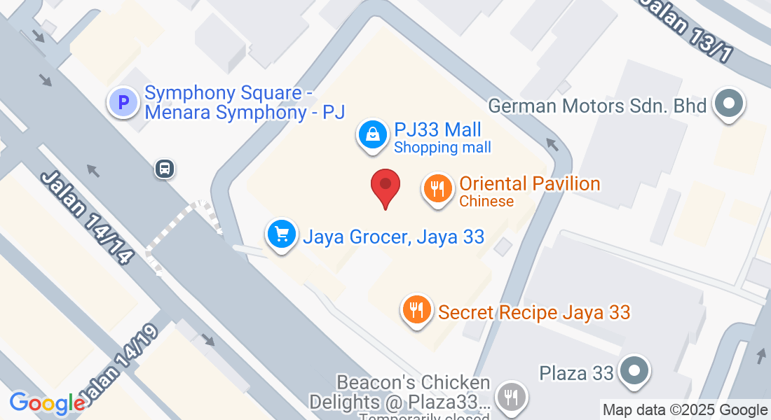Suite 8.03, Tower 3, Pj33, Seksyen 46100 13, Jalan Professor Khoo Kay Kim, Pjs 13, 46100 Petaling Jaya, Selangor, Malaysia
