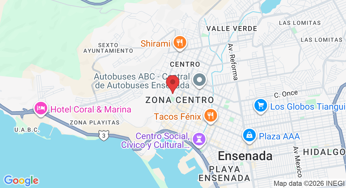 Av Moctezuma 764, CENTRO, 22800 Ensenada, B.C., México