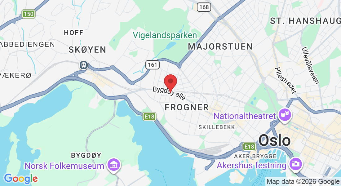 Bygdøy allé 62, 0265 Oslo, Norge