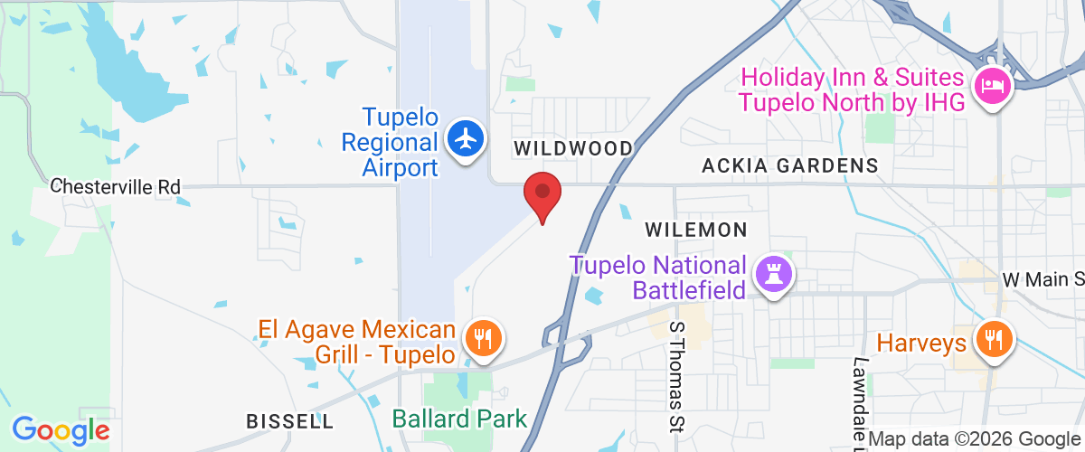 404 Air Park Rd, Tupelo, MS 38801, USA