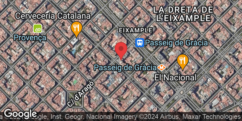 C/ d'Aragó, 266, L'Eixample, 08007 Barcelona, España