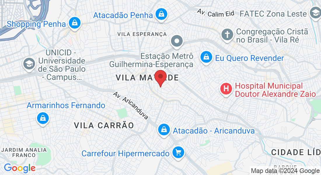 R. Dom João Maria Ogno, 122a - Vila Matilde, São Paulo - SP, 03530-050, Brasil
