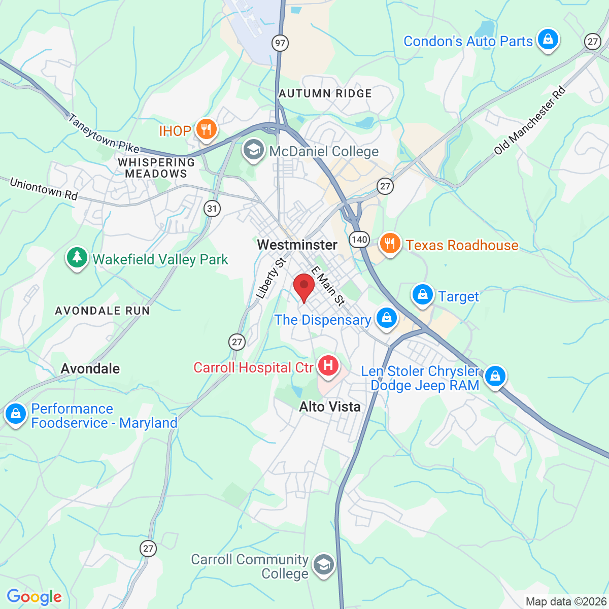 26 Charles St, Westminster, MD 21157, EE. UU.