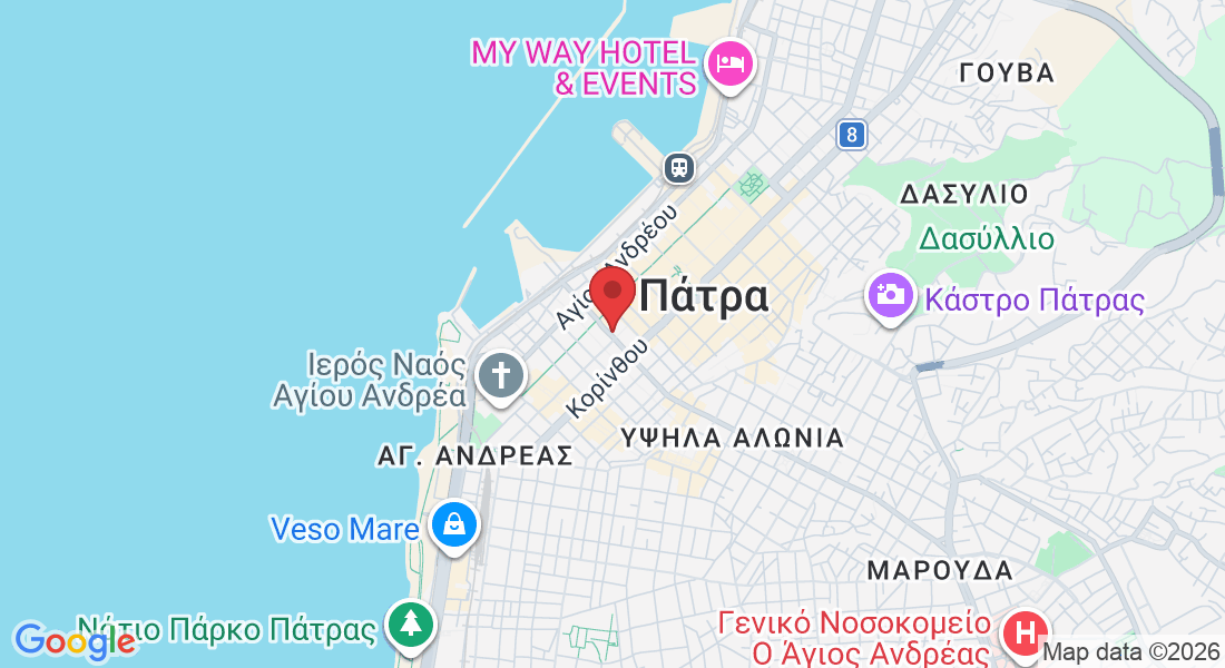 Δημ. Γούναρη 25, Πάτρα 262 21, Ελλάδα