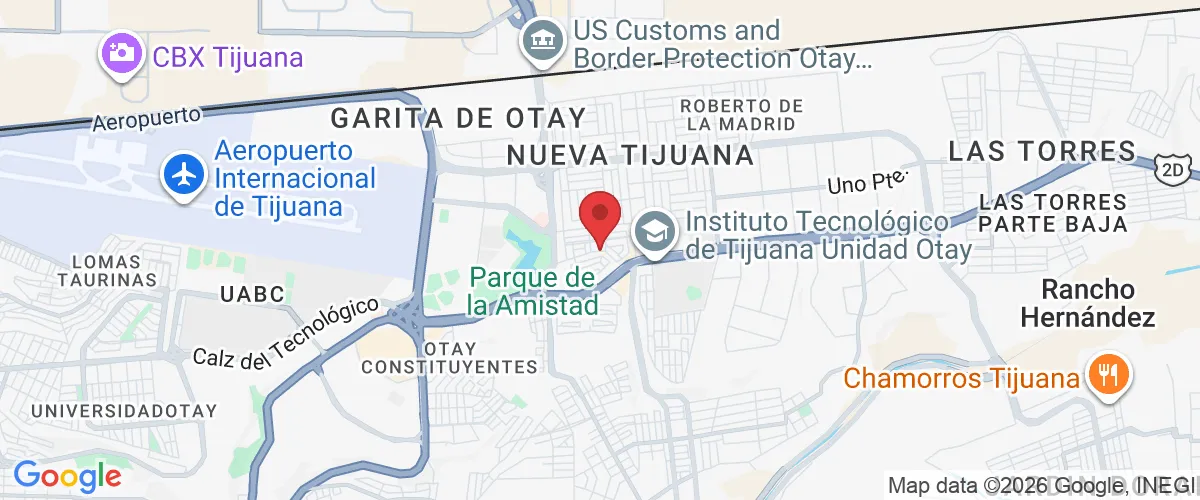Paseo Estatuto Jurídico 19311-19303, Xicotencatlleyva II, 22660 Tijuana, B.C., México