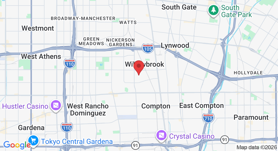 E 131st St, Compton, CA 90222, USA