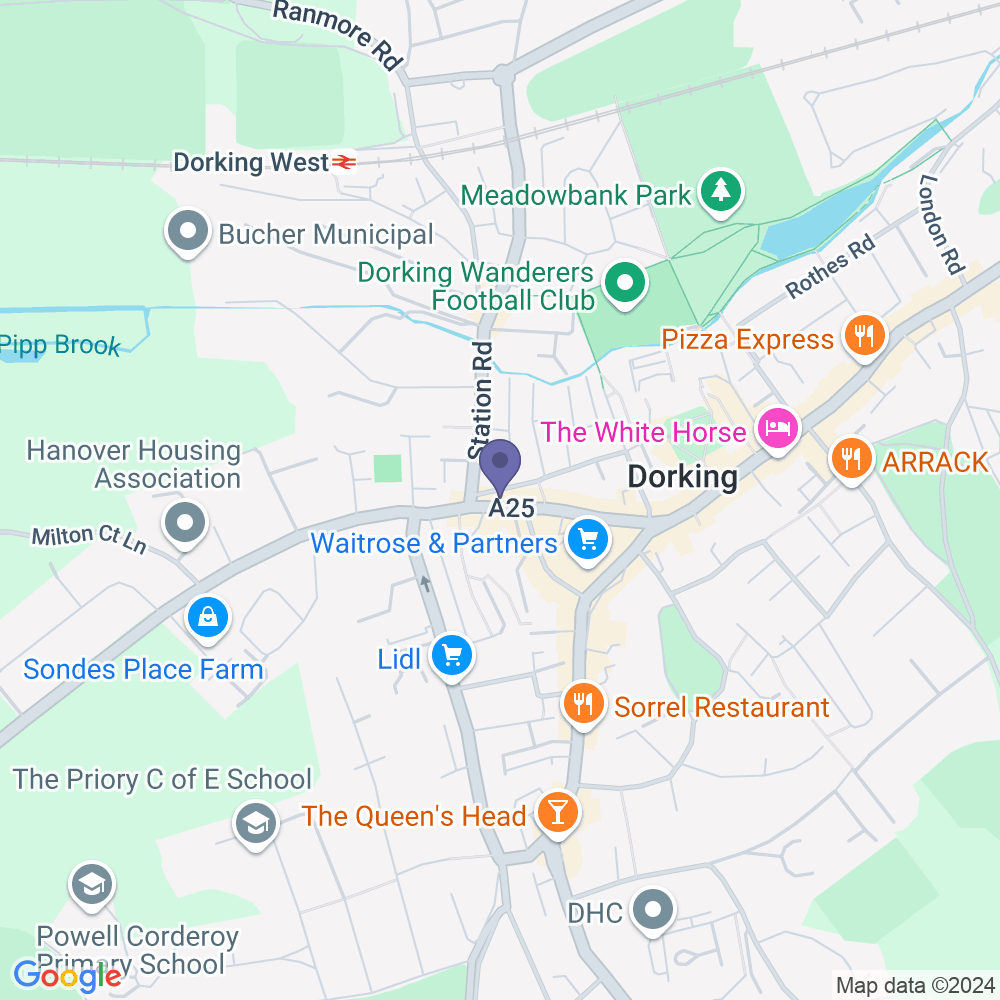 40 West St, Dorking RH4 1BU, UK