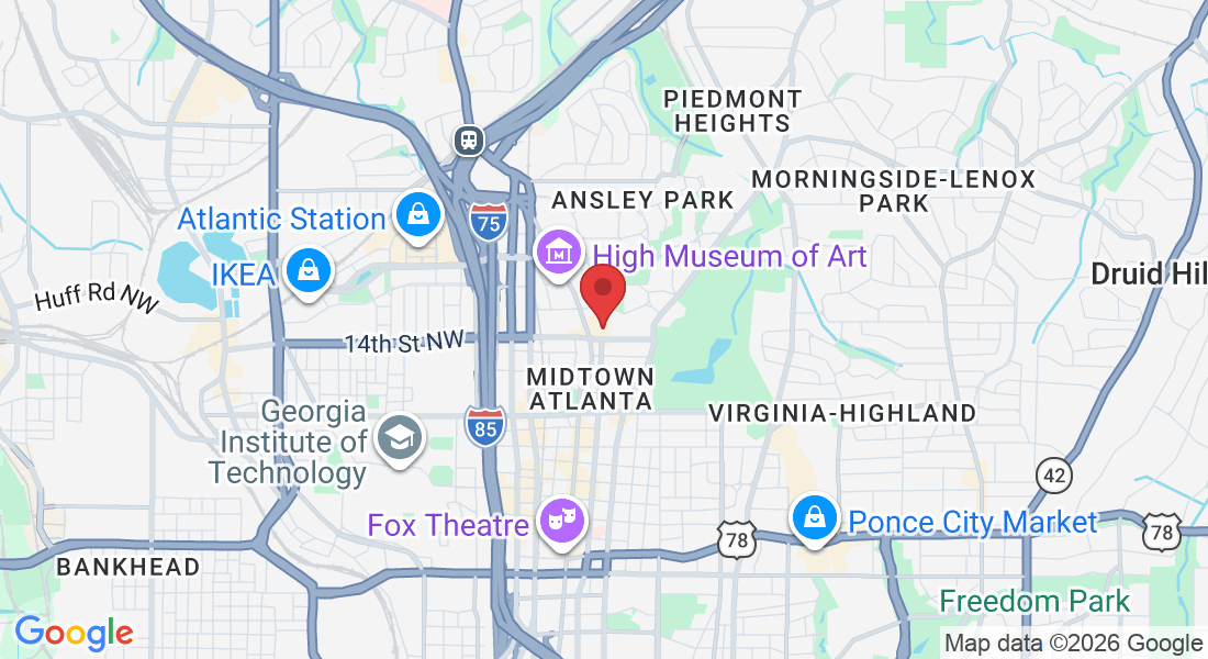 1197 Peachtree St NE Ste 150, Atlanta, GA 30361, USA
