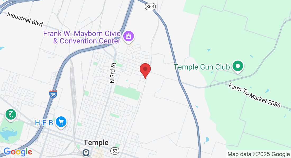 2311 N 12th St, Temple, TX 76501, USA