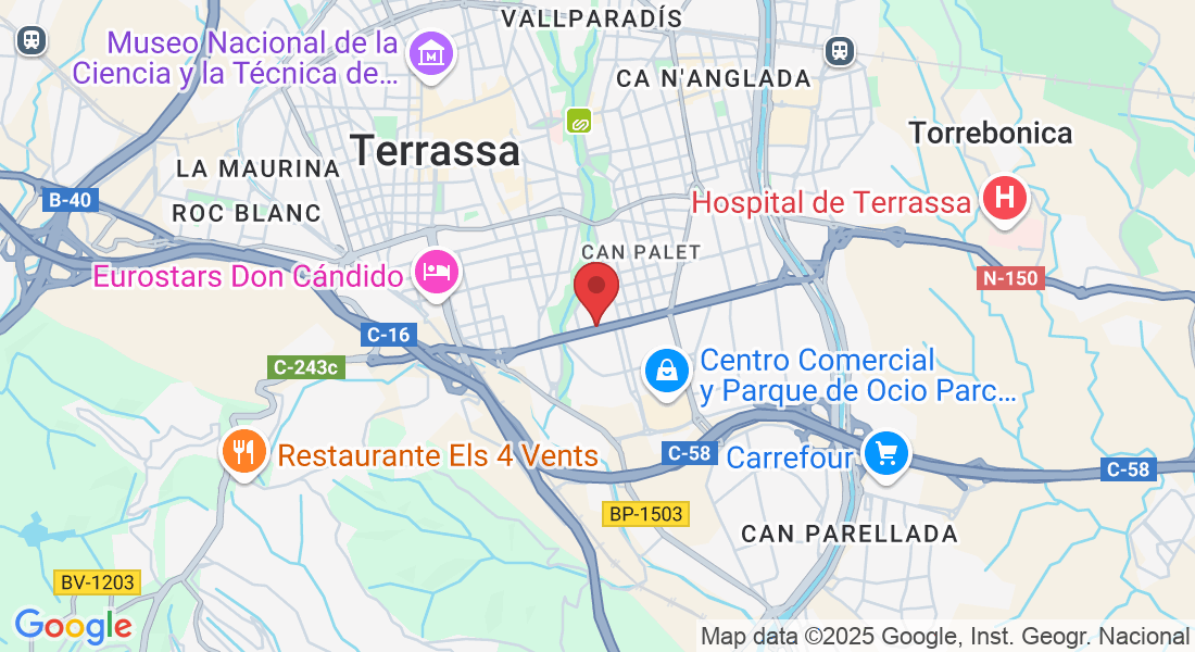 Carrer del Maresme, 45, Can Palet, 08223 Terrassa, Barcelona, España