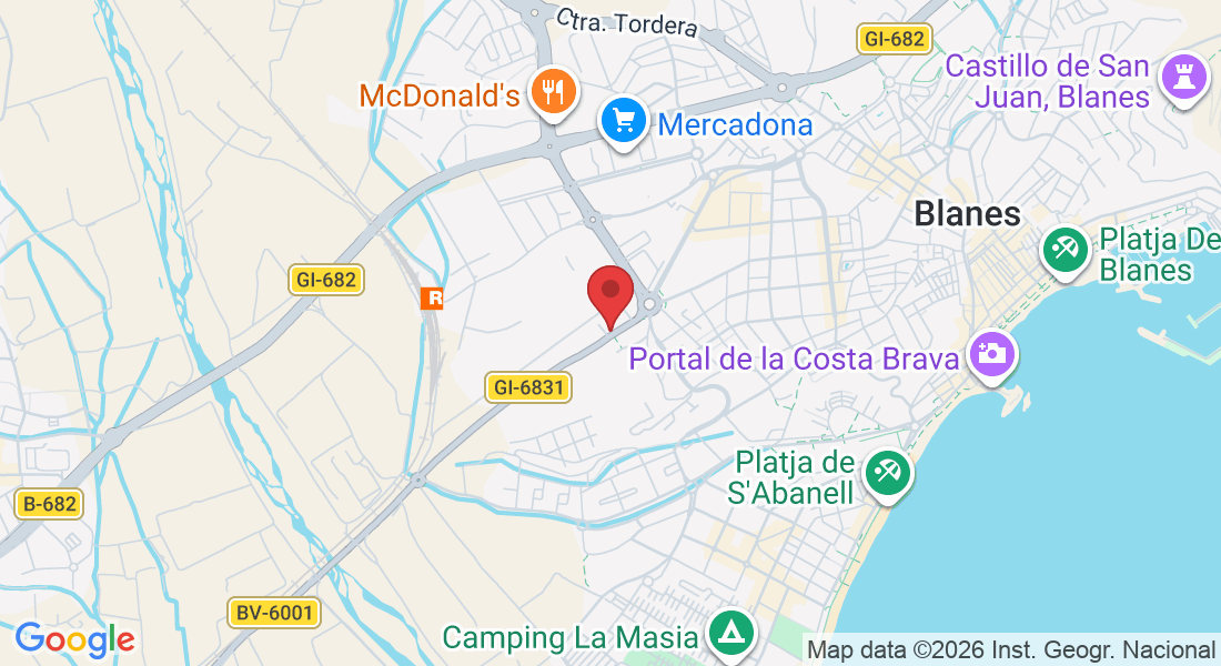 Ctra. Malgrat, 22, 17300 Blanes, Girona, España