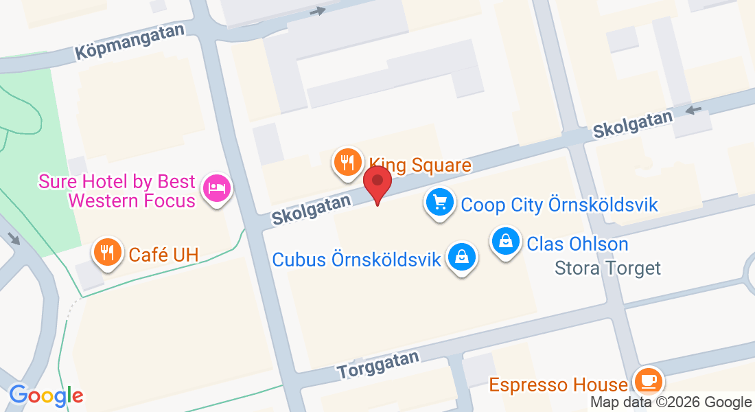 Skolgatan 11A, 891 33 Örnsköldsvik, Sweden