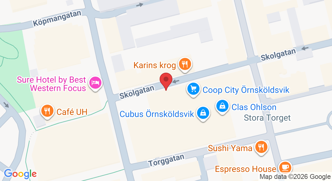 Skolgatan 11A, 891 33 Örnsköldsvik, Sverige