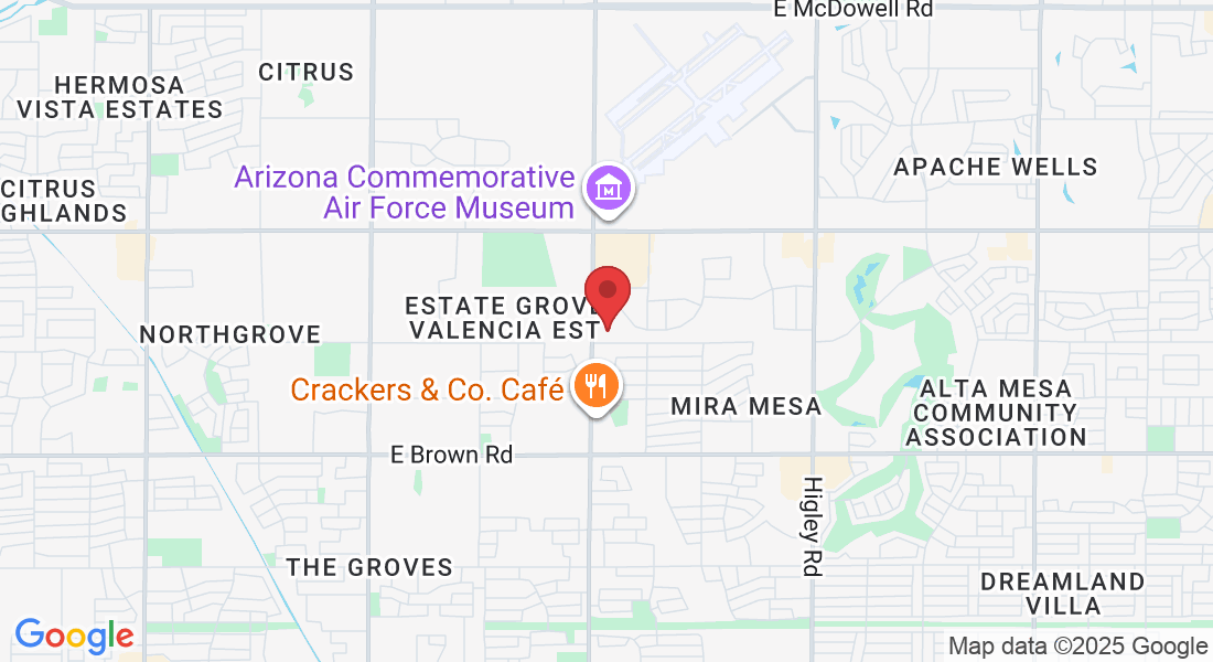 1635 N Greenfield Rd ste 106, Mesa, AZ 85205, USA