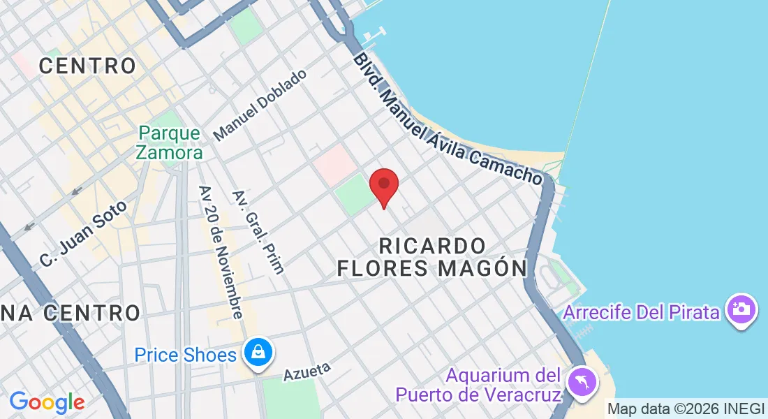 Av. 16 de Septiembre 1165, Ricardo Flores Magón, 91900 Veracruz, Ver., México