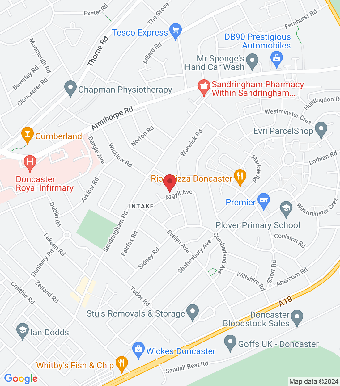 19 Argyll Ave, Intake, Doncaster DN2 6LG, UK