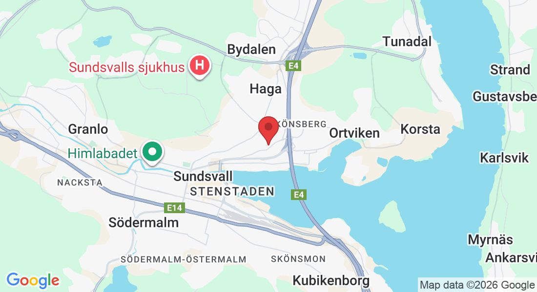Bragegatan 1, 856 41 Sundsvall, Sverige