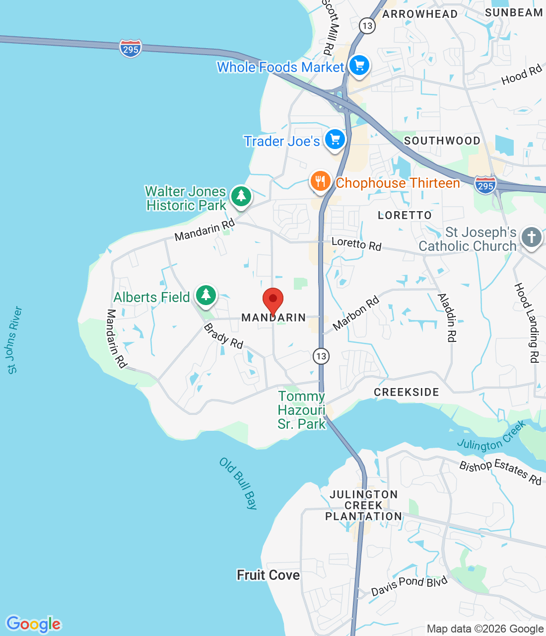 Mandarin, Jacksonville, FL 32223, USA