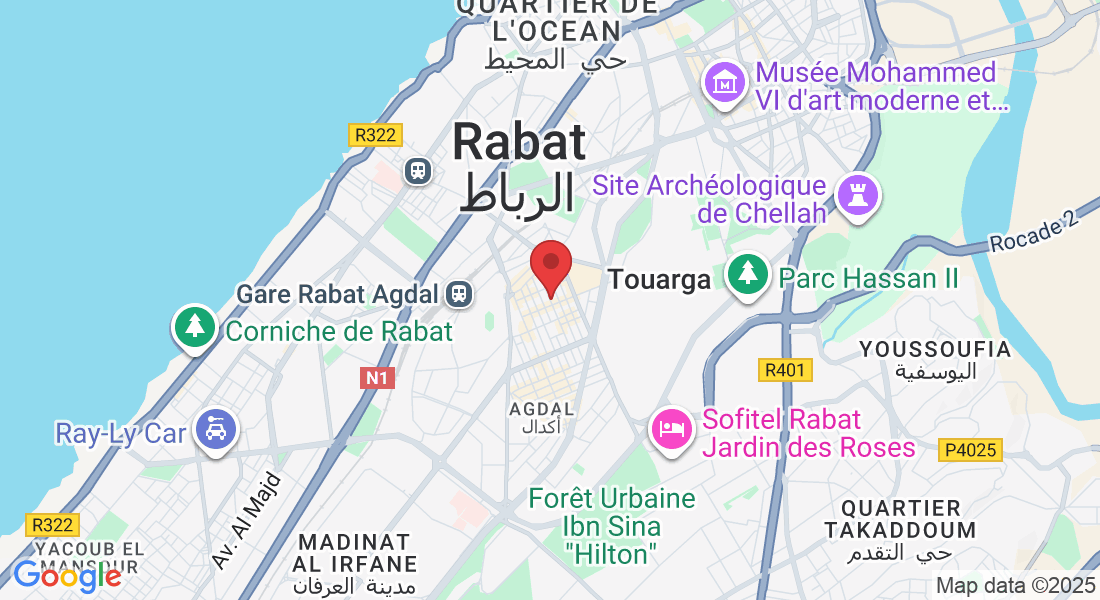 41 Rue Tansift, Rabat 10000, Maroc