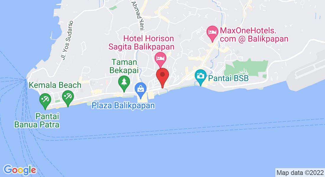 Jl. Jenderal Sudirman No.7, Klandasan Ilir, Kec. Balikpapan Kota, Kota Balikpapan, Kalimantan Timur 76114, Indonesia