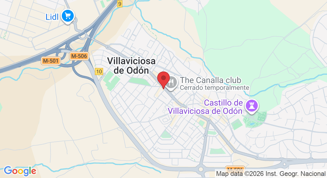 Av. del Príncipe de Asturias, 197, 28670 Villaviciosa de Odón, Madrid, España